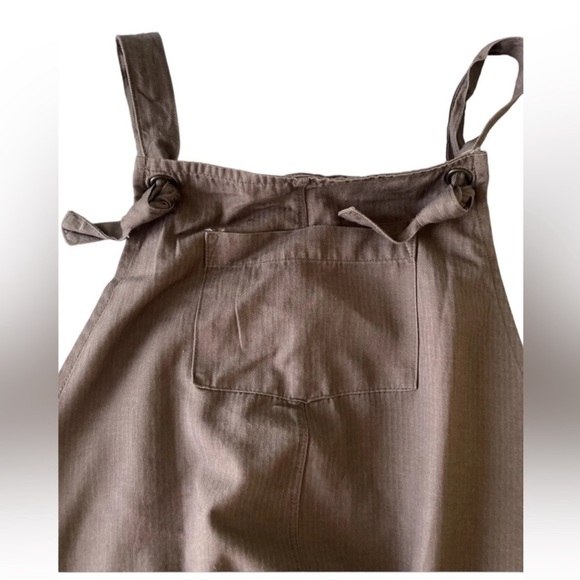 Isabel Maternity by Ingrid & Isabel Tan Overalls - Picture 3 of 7